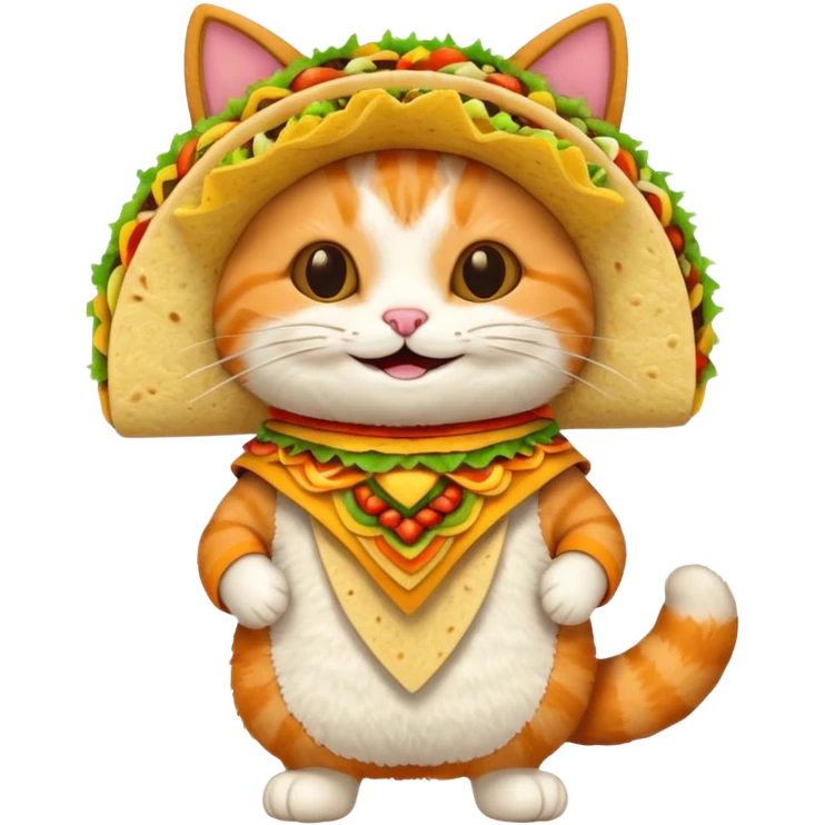 cat taco emoji