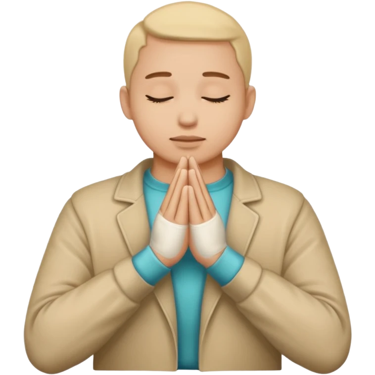 기도하는 손 이모지 emoji