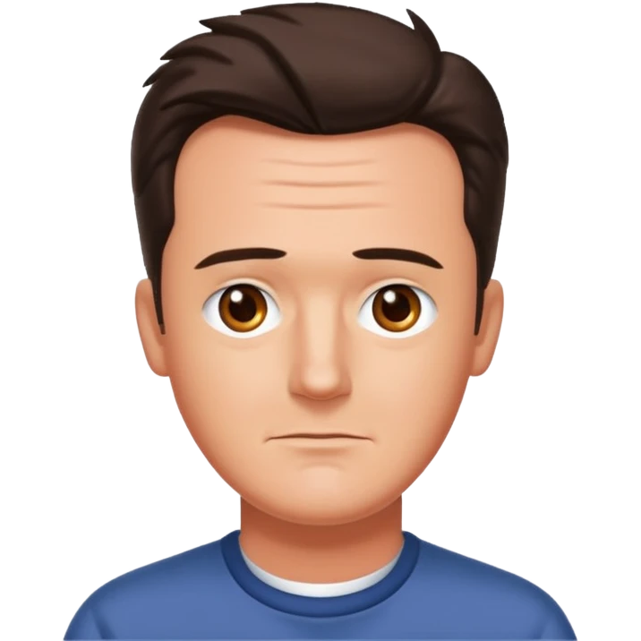 chandler bing of friends emoji