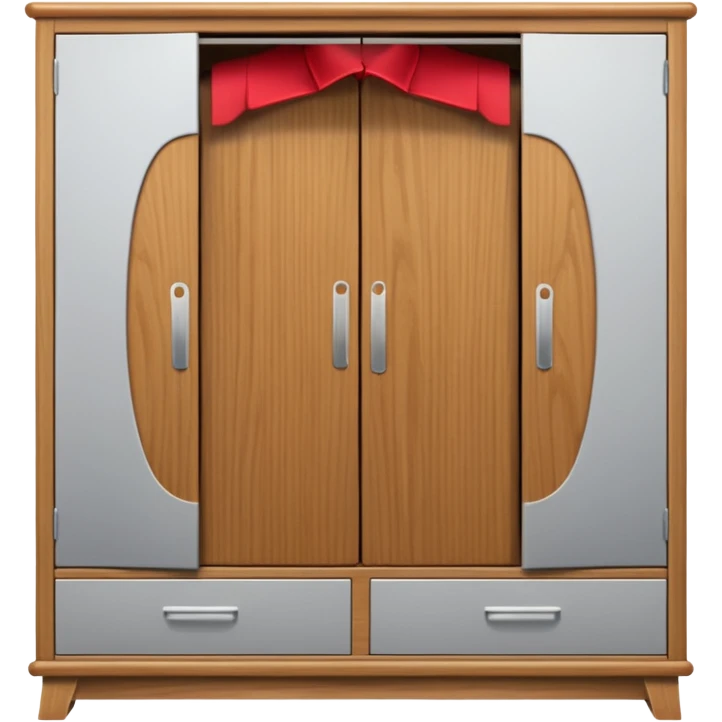 wardrobe modern closed emoji
