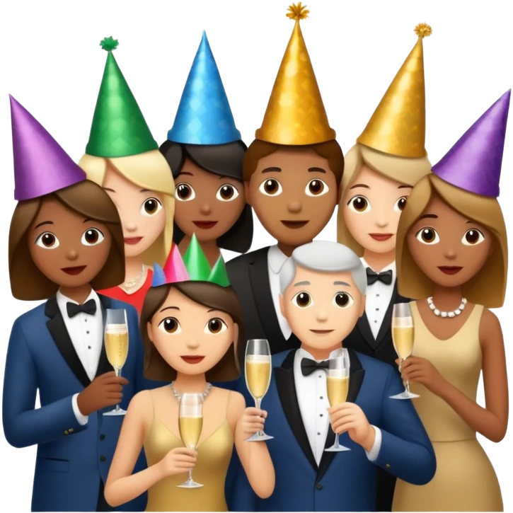 Happy New Year 2026 emoji