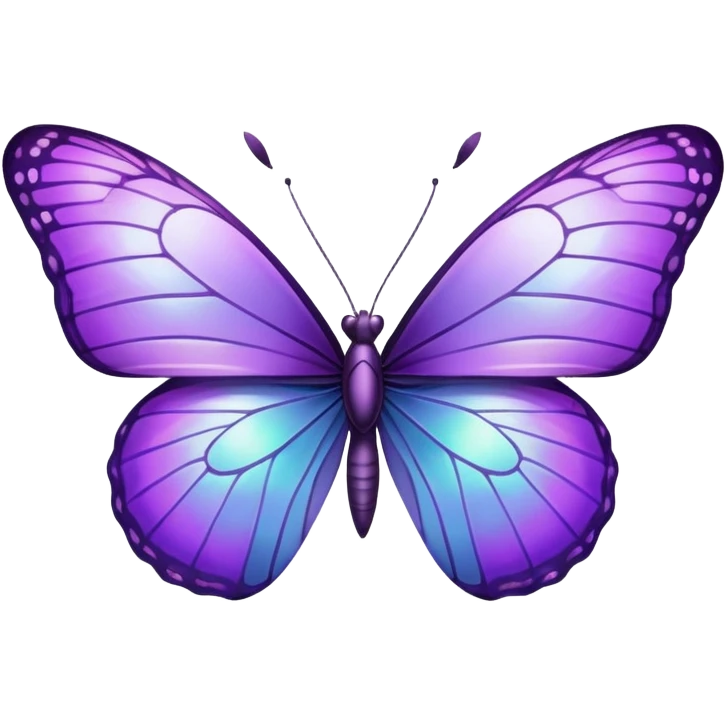 Purple butterfly emoji  emoji