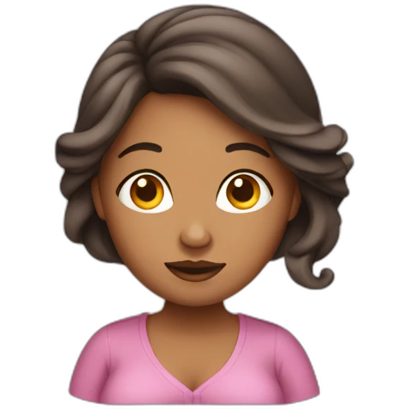 Beautiful pregnant woman emoji