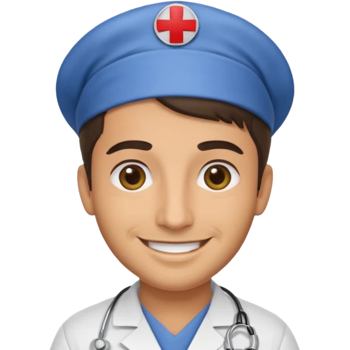 Italian male nurse emoji