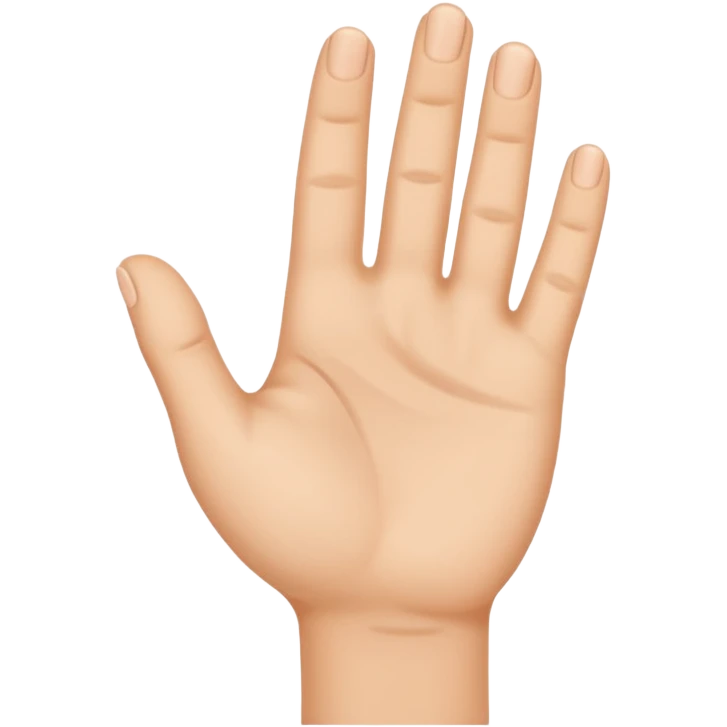 Hand emoji
