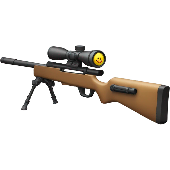 Toy sniper rifle  emoji