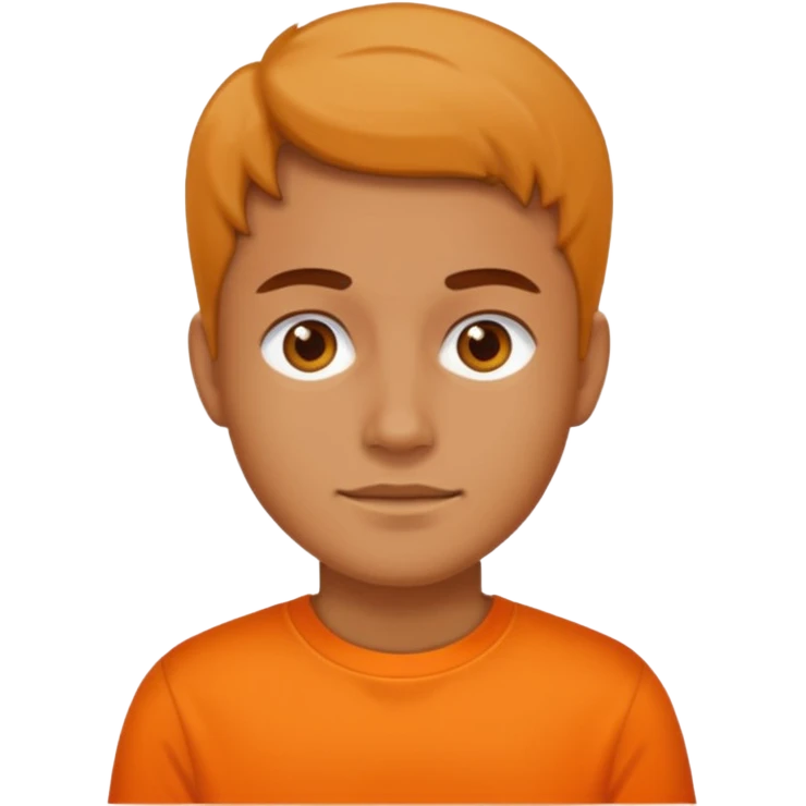 orange shirt emoji
