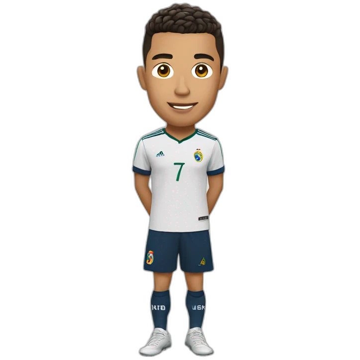 Ronaldo qui est choqué  emoji
