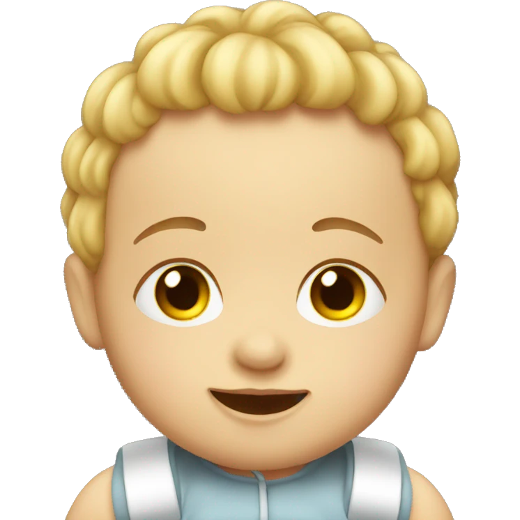 Baby in a car emoji