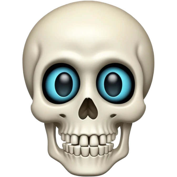 create an emoji of a skeleton called Sirius emoji