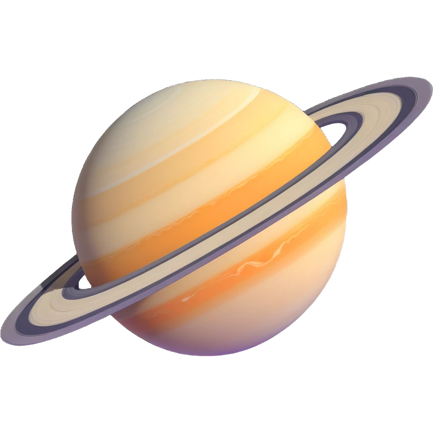 blue saturn emoji