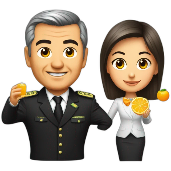 Mirziyoyev and fanta emoji