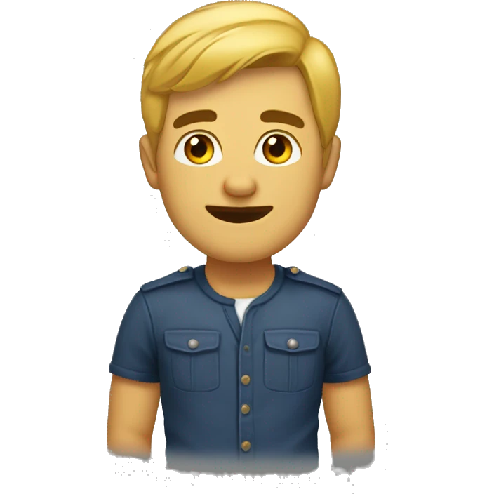 бульдог на самокате emoji