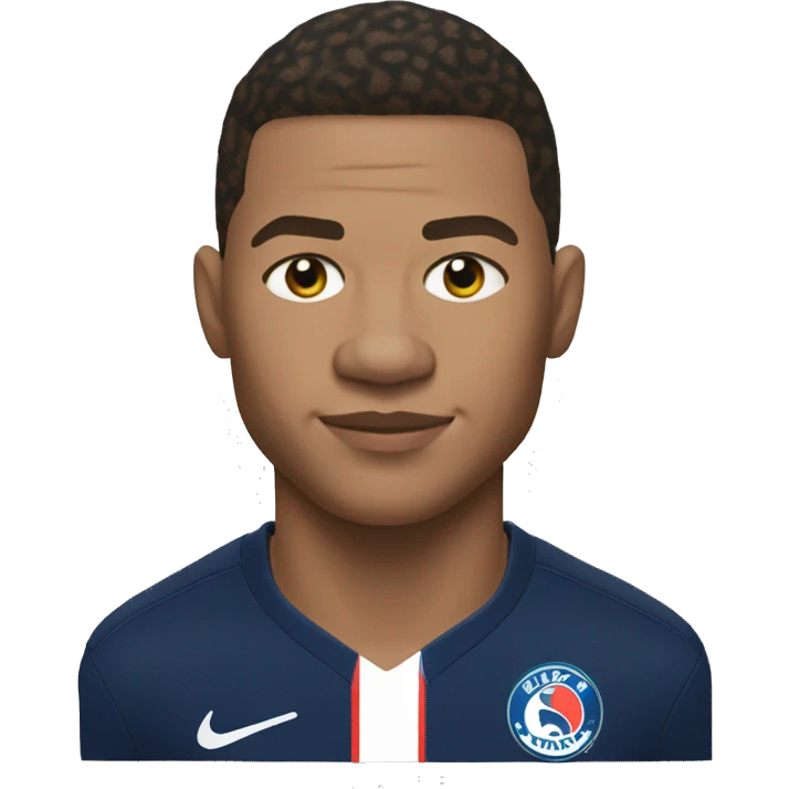 Mbappé en léopard  emoji