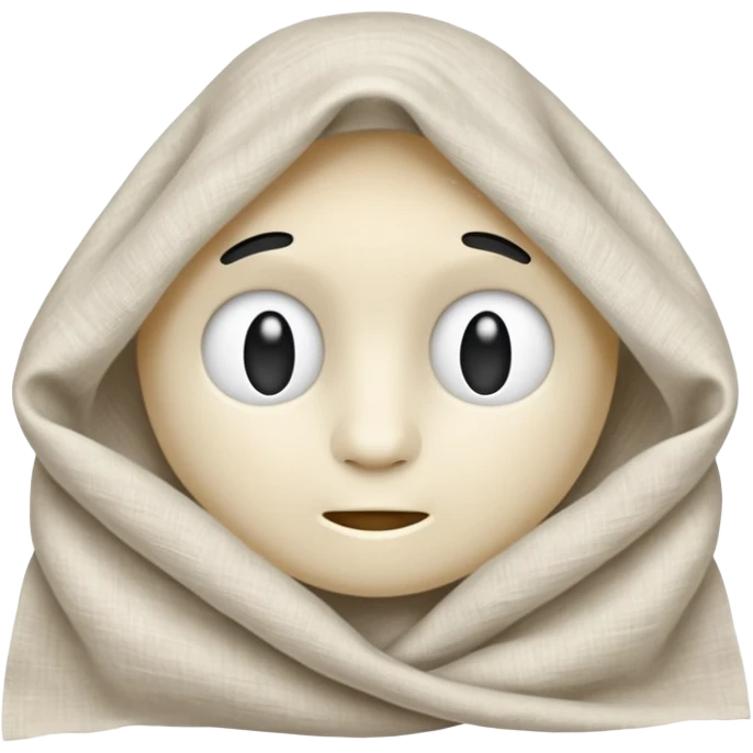 Linen cloth emoji