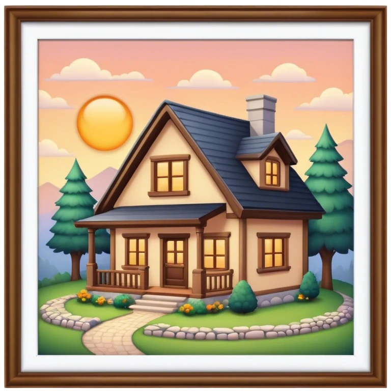 First home  emoji