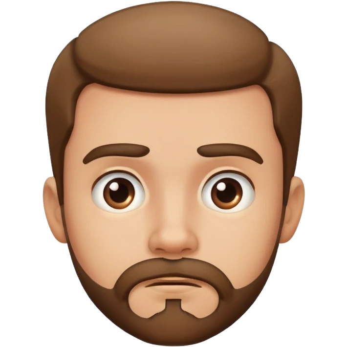 Confused boy with facial hair meme emoji