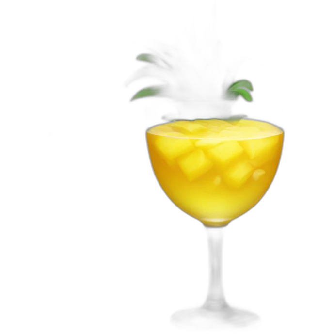 Pineapple  cocktail emoji