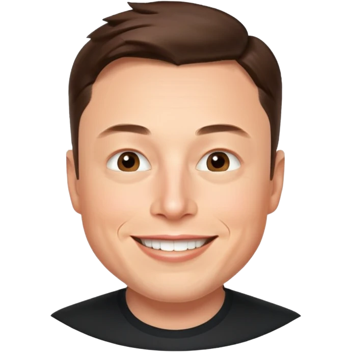 Elon Musk emoji