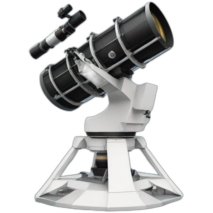altazimuth mount telescope emoji