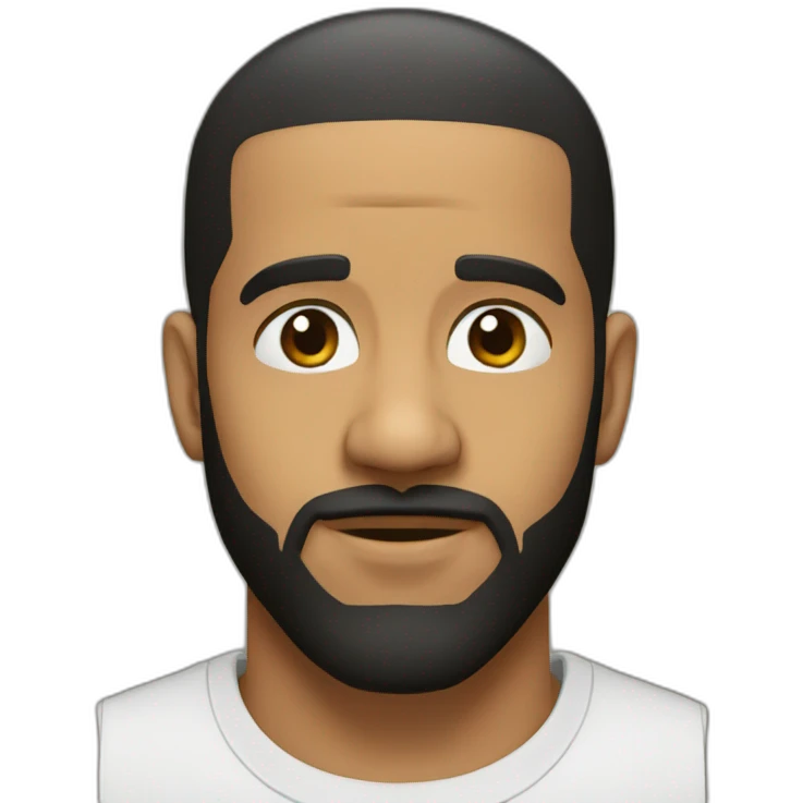 drake head point smart emoji