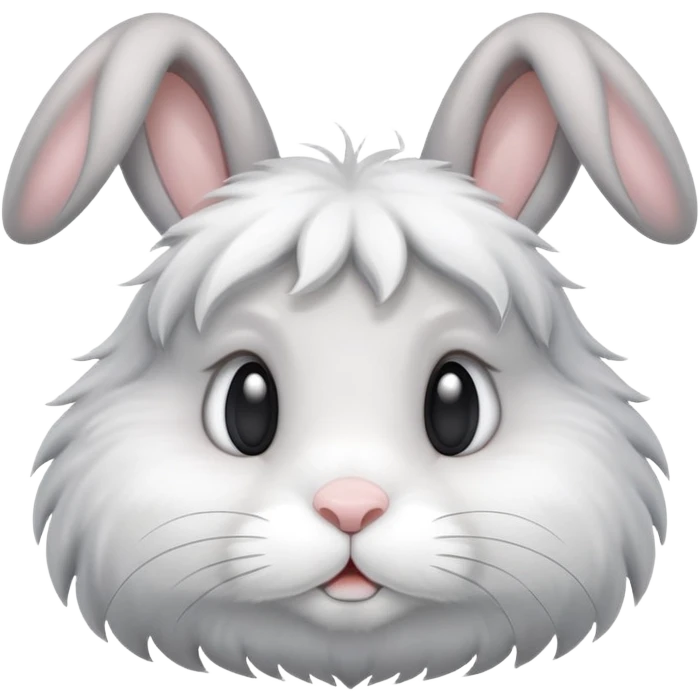 Tired bunny emoji