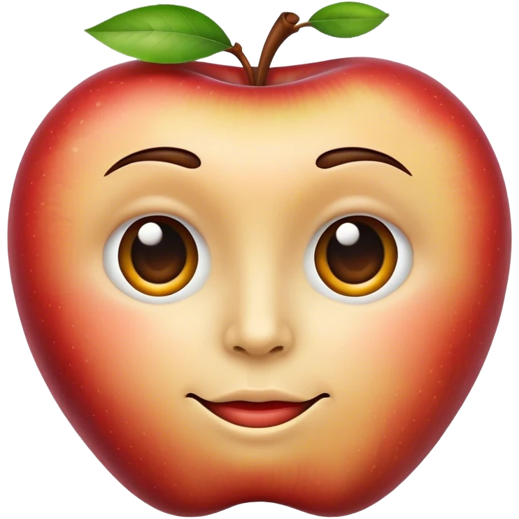 Apple Face emoji