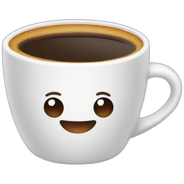 Cup of coffee emoji