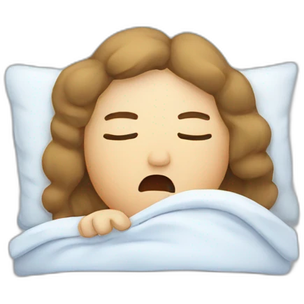 Snoring emoji