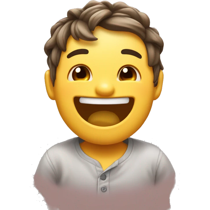 cute laughing emoji ￼ emoji