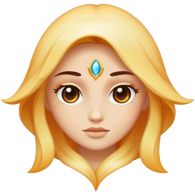 The essence of magic, bright, mystical, mysterious emoji