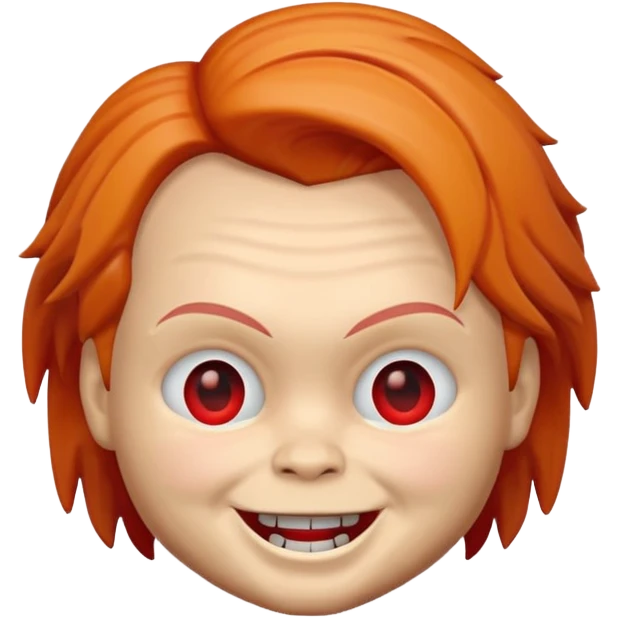 Un emojin de chuky emoji