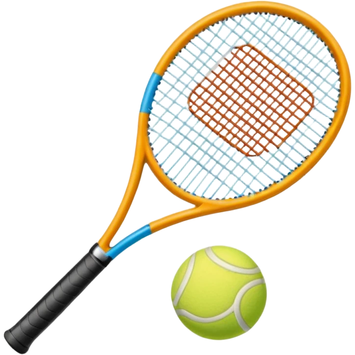Tennis-Racket with Animals emoji