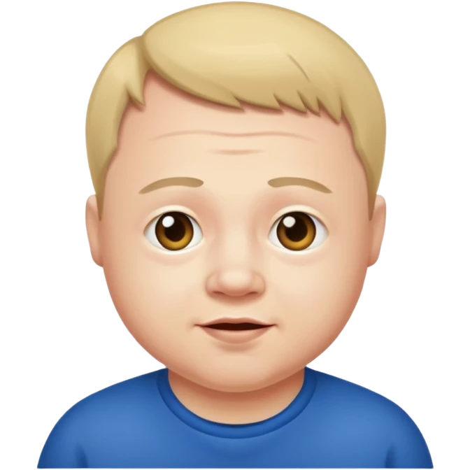down syndrome man emoji