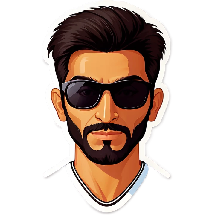 Pakistani in sunglasses  emoji