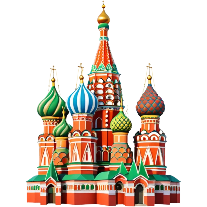  Mini St. Basil's Cathedral  emoji