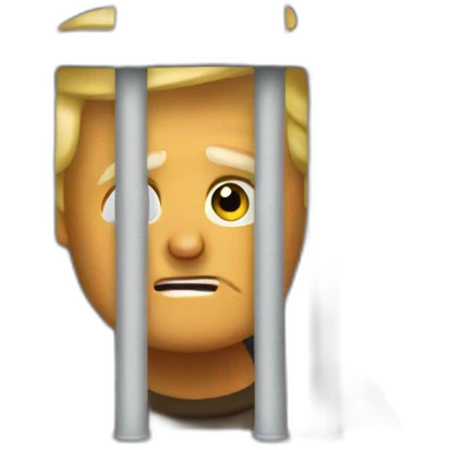 trump-in-jail-cell emoji