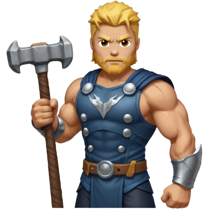 God of thunder 
 emoji