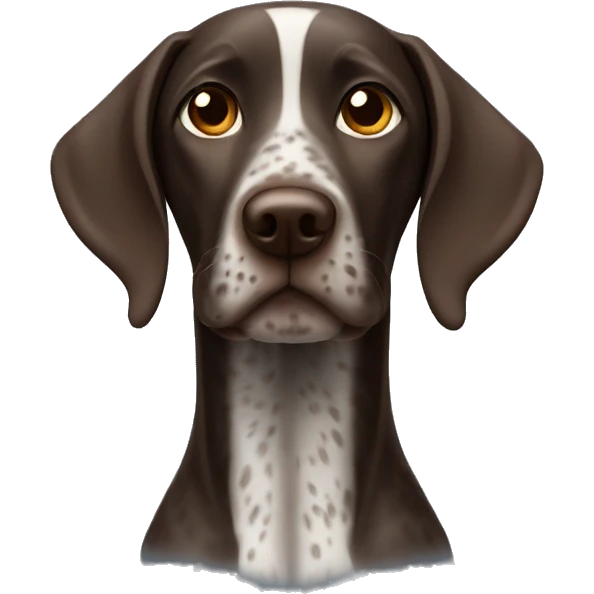 German shorthair dog emoji