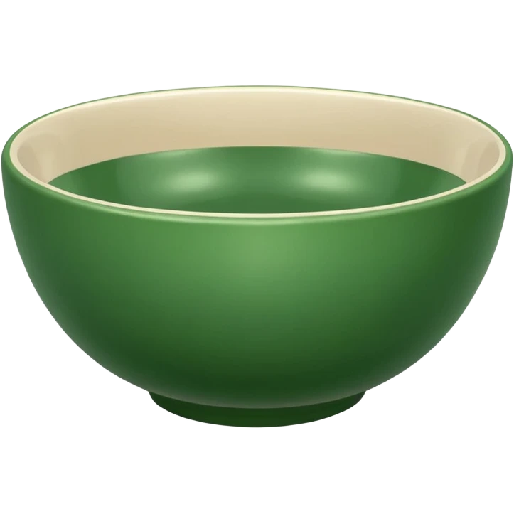 Big green bowl
 emoji