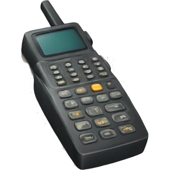 old school walkie talkie emoji
