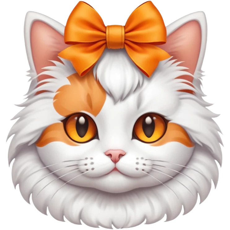 cat with ribbon on head emoji