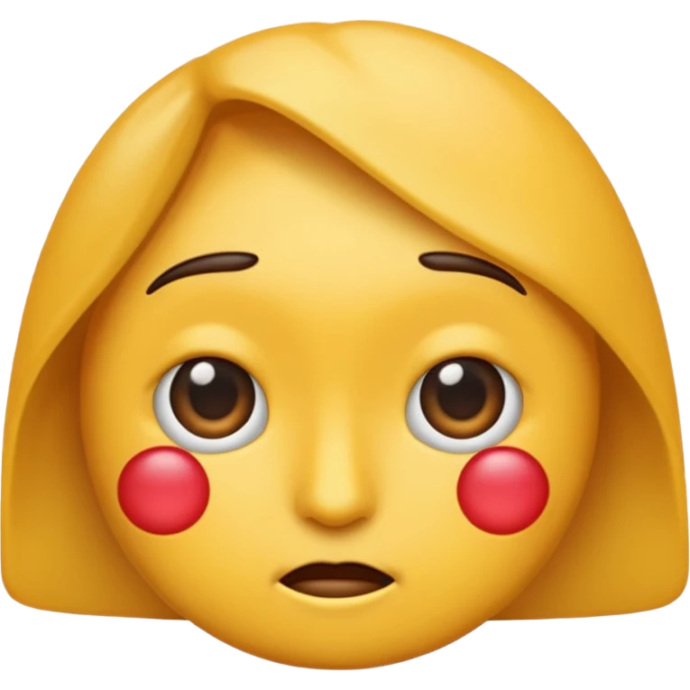 Emoji doing a side eye emoji