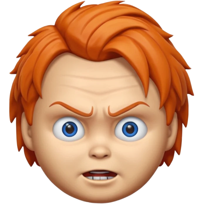 Un emojin de chuky emoji