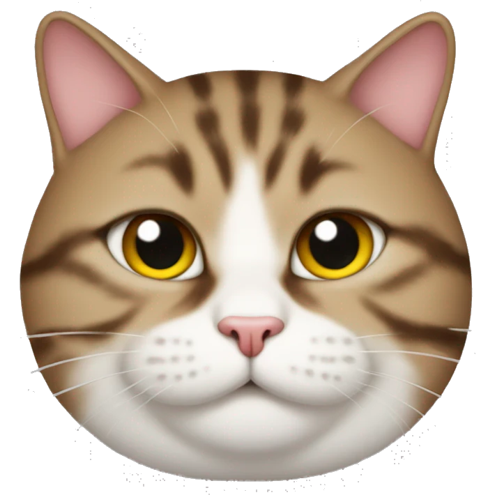 Fat cat emoji