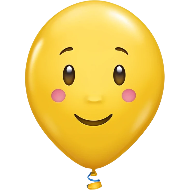 yellow balloon emoji