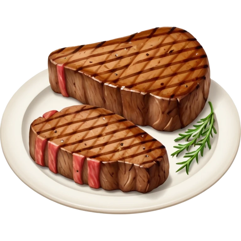 2 servings of meat emoji