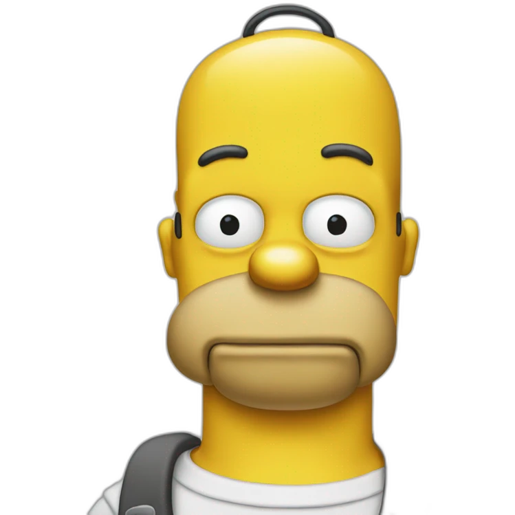 Homer simpson emoji