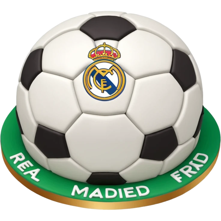 Real madrid cak emoji