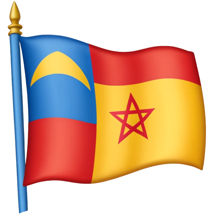 Drapeau kabyle emoji